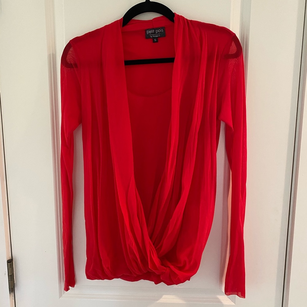 Red Blouse - Picture 2 of 4